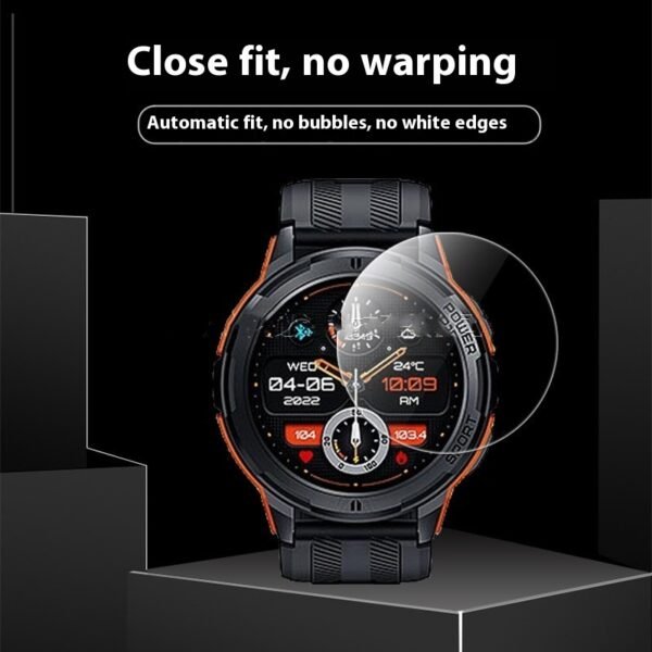 Suitable For Ouqi BT10 Wristwatch Tempered Screen Protector Glass Film