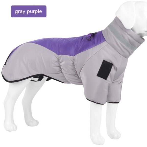 New Winter Dog Coat Waterproof Pet Clothes For Medum Large Dogs Warm Thicken Dog Vest Custome Labrador Jacket - Image 3